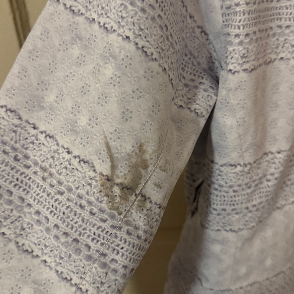 Roxy Light Gray And White Winter Jacket - image 4